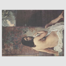 バザーのバックビュー（フランチェスコ・ヘイズ） 薄葉紙