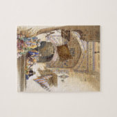 バザーの出入口、壮大なカイロのパブ。 1846年(litho ジグソーパズル (横)