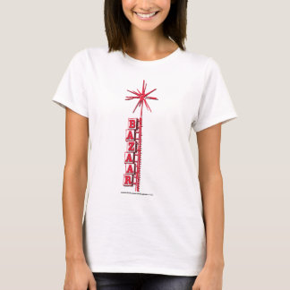 バザーの"Sputnik"のロゴ Tシャツ