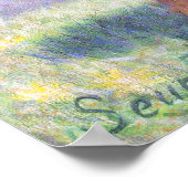 バザースアットアジ絵画エールズバイジョルジュスシュラト ポスター (角)