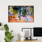 バザーズ・ポール・ゴーギン絵画のアートポスター ポスター (ホームオフィス)