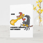 バザードで自分の年齢に合わせる カード (黄色い花)