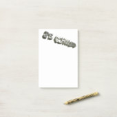 バザードグレー・ホワイト ポストイット (デスク上)