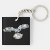 バザードファンの翼とテールランディング キーホルダー (裏面)