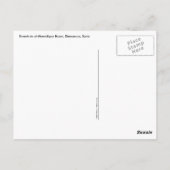 バザールのお菓子 – Damascus, Syria ポストカード (裏面)