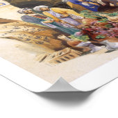 バザールのゲートウェイ、グランドカイロ、パブ。1846 (lithoo) ポスター (角)