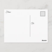 バザール湾に浮かぶ美しいケープコッドの夕日 ポストカード (裏面)