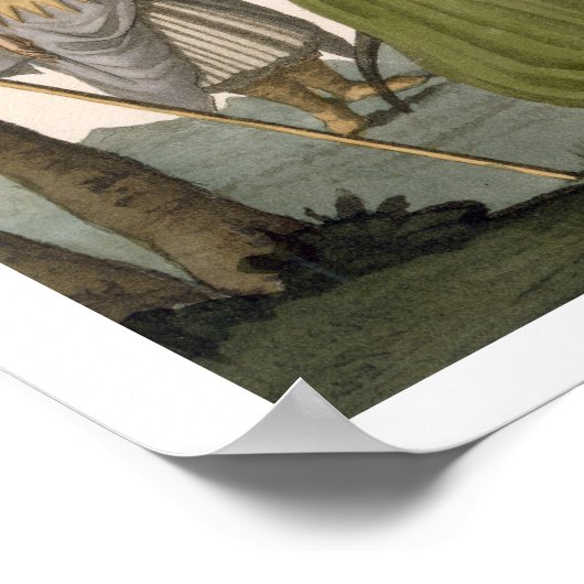 バシア(軍隊司令官)バトルドレアのバシア ポスター (角)