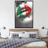 バシオトレコリイタリアンキス キャンバスプリント (インサイチュ (寝室))