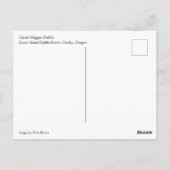 バシオメガゴスダリア ポストカード (裏面)