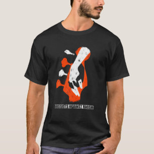 バシスト対人種差別ベース・プレーヤーギター・エレクトリ Tシャツ