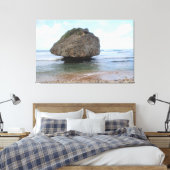 バシバのバルバドスビッグロックCanvas Print キャンバスプリント (インサイチュ (寝室))