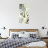 バシバ訪問ダビデ， c.1553 キャンバスプリント (インサイチュ (寝室))