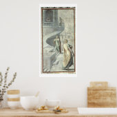 バシバ訪問ダビデ， c.1553 ポスター (キッチン)