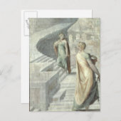 バシバ訪問ダビデ， c.1553 ポストカード (正面/裏面)