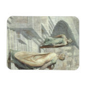 バシバ訪問ダビデ， c.1553 マグネット (横)