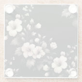 バシフルなハイビスカス ガラスコースター (裏面)