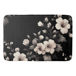 バシフルなハイビスカス バスマット