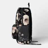 バシフルなハイビスカス プリントバックパック (右)