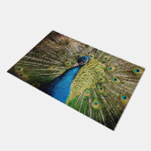 バシフルピーコック ドアマット (アングル)