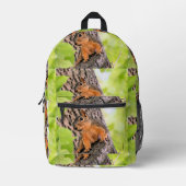 バシフル プリントバックパック (正面)