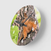 バシフル ラウンド壁時計 (傾斜)