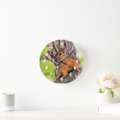 バシフル ラウンド壁時計 (ホーム)