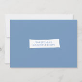 バシャールト ユダヤ教 結婚式 セーブ・ザ・デート ご案内 (裏面)