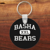 バシャ – クマ – 高校 – チャンドラー・アリゾナ キーホルダー (正面)