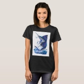 バショウカジキとバリフ Tシャツ (正面フル)