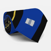 バシリカストライプのタ国旗 ネクタイ (ロール)