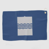 バシリカタ国旗（イタリア） ゴルフタオル (横)