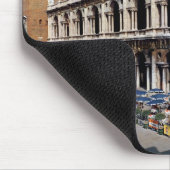 バシリカ会堂Palladianaの正面の眺め マウスパッド (コーナー)