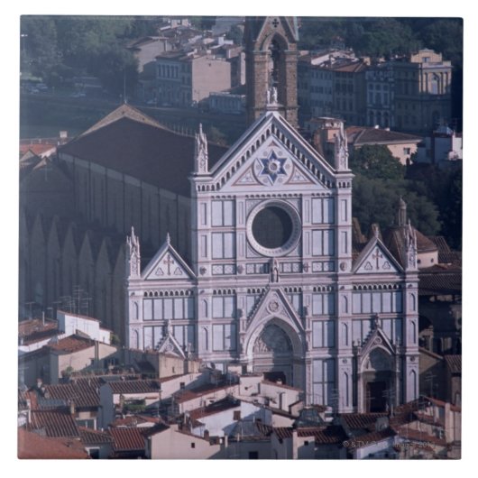 バシリカ会堂Santa Croce タイル (正面)