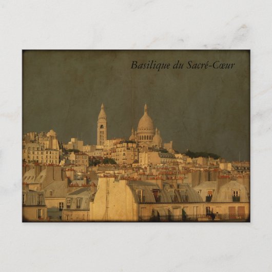 バシリケデュサクレクール ポストカード (正面)