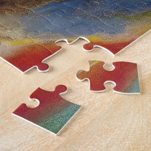 バシリーカンディンスキー – 写真と3つのスポット ジグソーパズル (側面)