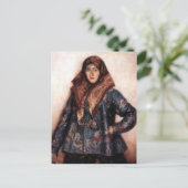 バシリースリコフ – L. T.マトリナポートレート ポストカード (スタンド正面)