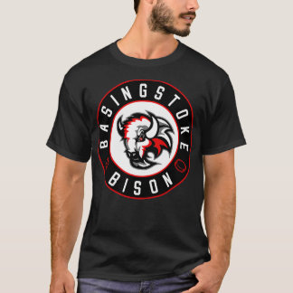 バシンストークビソンのアイスホッケー Tシャツ