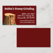 バシンプルルガンディスタンプ研削 名刺 (正面/裏面)