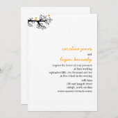 バシンプルードオンツリーブランチ 招待状 (正面/裏面)