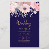 バジかわいらしュガーリー・ロセゴールド赤面ピンクフローラA9 (正面)