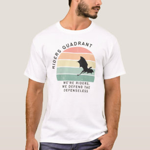 バジアースウォーカレッジ4ウィングロマンタシーファンタジー Tシャツ