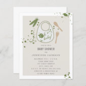 バジェットああベビー豆ベビーシャワー (正面/裏面)