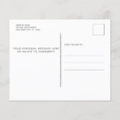 バジェットおもしろいキャットペット引越し告知 (裏面)