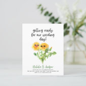 バジェットおもしろいキュートサマーブライダルシャワータンデリオン (スタンド正面)