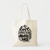 バジェットおもしろい感動的トートバッグ トートバッグ (正面)