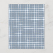 バジェットお洒落ハンド図解入りの、写真付きのブライダルシャワー (裏面)