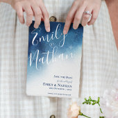 バジェットお洒落ブルーホワイトスノーフレーク結婚ズ