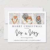 バジェットお洒落MR & MRSクリスマスの写真結婚集 (正面)