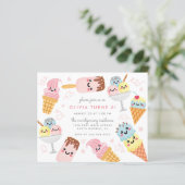 バジェットかわいいパステルアイスクリームキッズバースデーパーティー (スタンド正面)